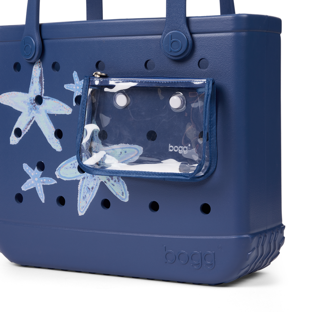 Baby Bag - Dark Blue Multi Starfish